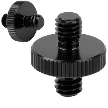 Adapter 1/4" męski na M6 męski przejściówka aluminiowa do kamer statywów