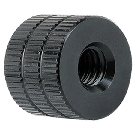 Adapter 1/4" żeński na M6 męski przejściówka aluminiowa do kamer statywów