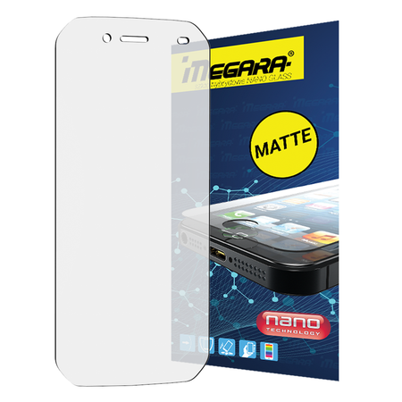 Szkło hybrydowe do CAT S42 H+ / CAT S42 - 5.5" MATOWE elastyczne Full Glue