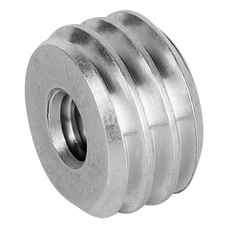 Adapter tuleja redukcja statywowa 1/4" żeński na 5/8" męski aluminium 9 mm
