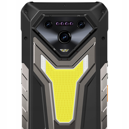 Szkło hybrydowe na obiektyw do Ulefone Armor 34 Pro + latarka i projektor
