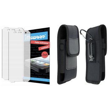 Folia ochronna do Hammer EXPLORER - 5.7" MATOWA + ETUI Futerał na pasek