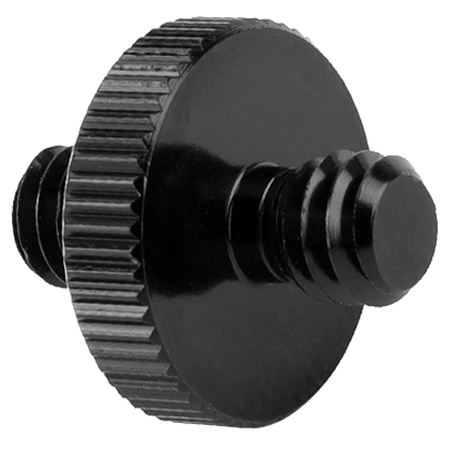 Adapter 1/4" męski na M6 męski przejściówka aluminiowa do kamer statywów