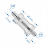 Adapter tuleja statywowa 1/4" męski na 1/4" męski aluminiowa redukcja 39 mm
