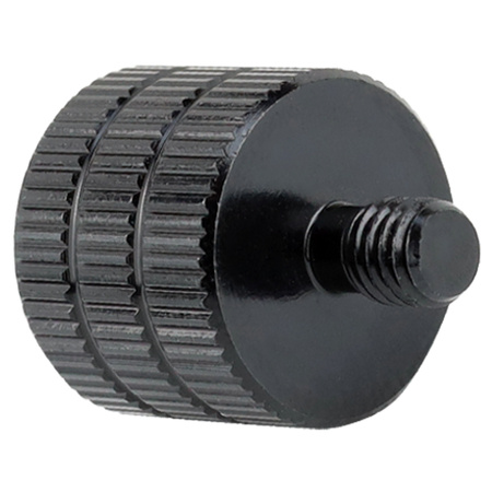 Adapter 1/4" żeński na M5 męski przejściówka aluminiowa do kamer statywów