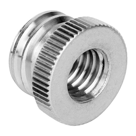 Adapter tuleja redukcja statywowa 3/8" żeński na 5/8" męski aluminium 13 mm