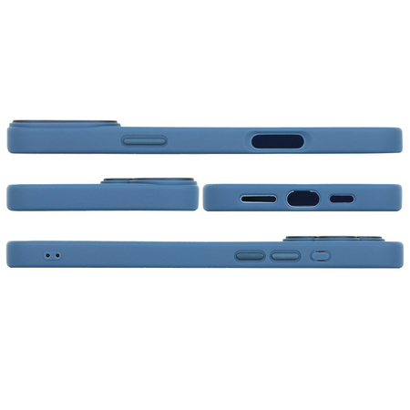 Folia do iPhone 16 PLUS ochronna + MagSafe ETUI niebieskie TPU