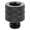Adapter 3/8" żeński na M10 męski przejściówka aluminiowa do kamer statywów