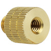Adapter 1/4" żeński na 3/8" męski mosiądz przejściówka do kamer statywów