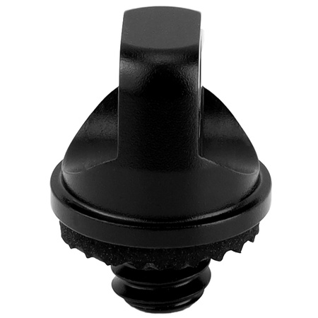 Śruba 1/4" z uszczelką uchem aluminiowa do paska smyczy linki foto-video