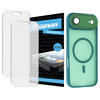 2x Folia ochronna do iPhone 17 Air + MagSafe ETUI zielone TPU