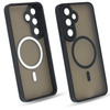 Folia do Samsung Galaxy S25 ochronna + MagSafe ETUI czarne TPU