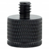 Adapter tuleja redukcja 1/4" na M8 statywowa czarna do statywu lampy 20 mm