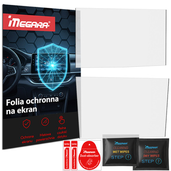 Folia do Audi Q7 2019 - 2025 na radio + ekran klimatyzacji - MATOWA