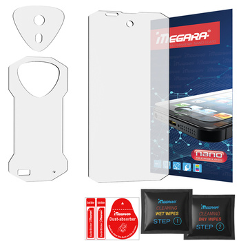 ZESTAW Szkło hybrydowe do Cubot KingKong Mini 4 ochronne