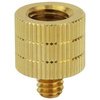 Adapter 3/8" żeński na 1/4" męski przejściówka mosiądz do kamer statywów