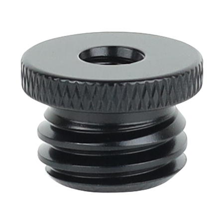 Adapter tuleja redukcja 1/4" na 5/8 statywowa czarna statyw lampy 12 mm