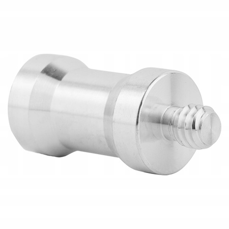 Adapter tuleja redukcja statywowa 3/8" na 1/4" aluminiowa do statywu lampy