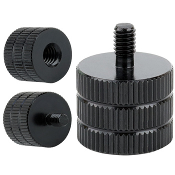 Adapter 1/4" żeński na M4 męski przejściówka aluminiowa do kamer statywów