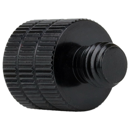 Adapter 3/8" żeński na M8 męski przejściówka aluminiowa do kamer statywów