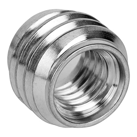 Adapter tuleja redukcja statywowa 3/8" żeński na 5/8" męski aluminium 12 mm