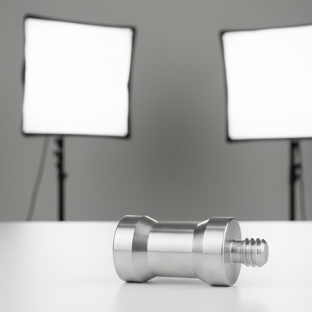 Adapter tuleja redukcja statywowa 1/4" na 1/4" aluminiowa do statywu 32 mm