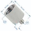 Adapter tuleja redukcja statywowa 1/4" męski na 5/8" żeński aluminium 26 mm