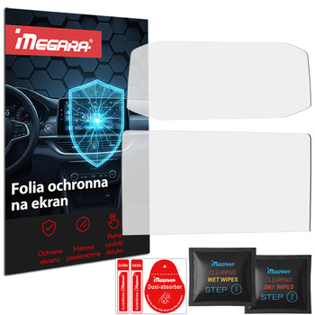 Folia do Cupra Formentor 2020 - 2024 na radio 12" + zegary - MATOWA