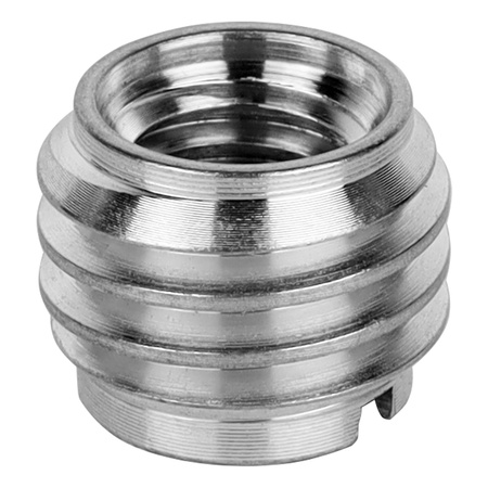 Adapter tuleja redukcja statywowa 3/8" żeński na 5/8" męski aluminium 12 mm