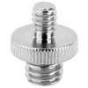 Adapter 1/4" męski na 3/8" męski przejściówka stal do kamer statywów