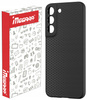 Etui do SAMSUNG GALAXY S22 silikonowe matowe z ochroną aparatu czarne TPU