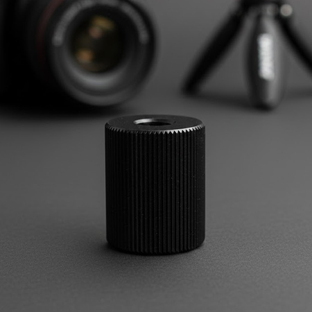 Adapter 1/4" żeński na 3/8" żeński przejściówka aluminiowa do kamer statywu