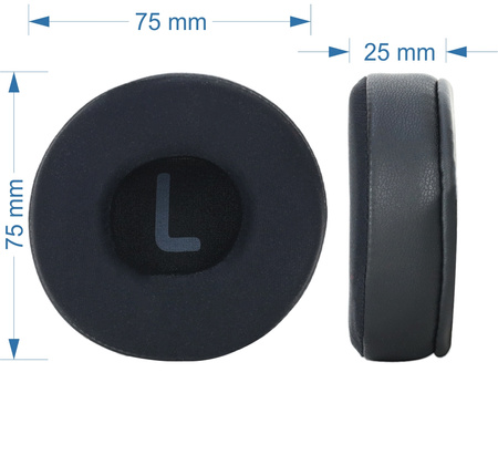 ŻELOWE NAUSZNIKI DO SŁUCHAWEK PHILIPS SHB3060 SHL3060 SHL3160 GĄBKI PADY