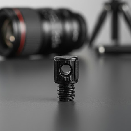 Śruba 1/4" z oczkiem do kamer i akcesoriów linki smyczy paska foto-video
