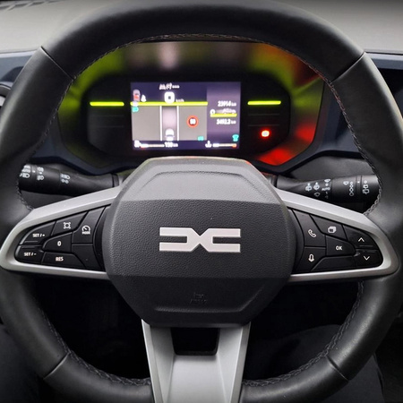 Folia do Dacia Duster 2024 na zegary - MATOWA