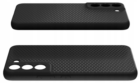 Etui do SAMSUNG GALAXY S22 silikonowe matowe z ochroną aparatu czarne TPU