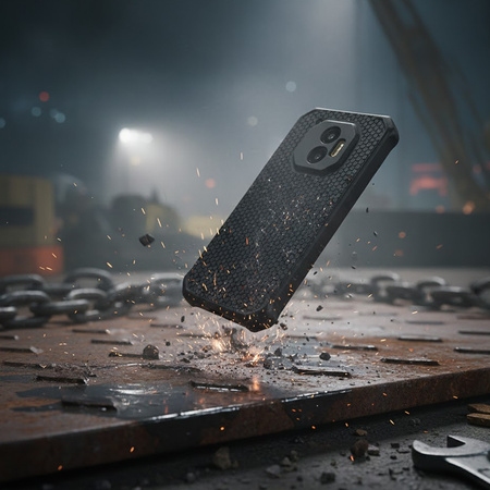 Etui do HAMMER ENERGY X2 - 6.1" silikonowe z ochroną aparatu TPU MEGARA