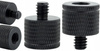 Adapter tuleja redukcja 1/4" na M8 statywowa czarna do statywu lampy 20 mm