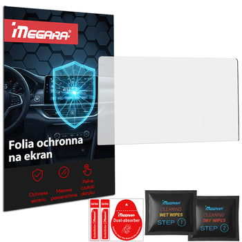 Folia do Volkswagen VW Golf 8 VIII 2024 - 2025 na radio 12.9" - MATOWA