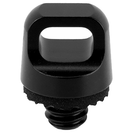 Śruba statywowa 1/4" z uszczelką szerokim uchem do paska smyczy linki