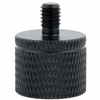 Adapter tuleja redukcja 1/4" na M5 statywowa aluminiowa czarna 20 mm