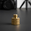 Adapter 1/4" żeński na 3/8" męski mosiądz przejściówka do kamer statywów