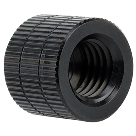 Adapter M10 żeński na 1/4" męski przejściówka aluminiowa do kamer statywów