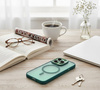 Folia do iPhone 16 Pro ochronna + MagSafe ETUI zielone TPU