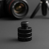 Adapter 3/8" żeński na 3/8" męski przejściówka aluminiowa do kamer statywów