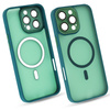 Folia do iPhone 16 Pro Max ochronna MATOWA + MagSafe ETUI zielone TPU