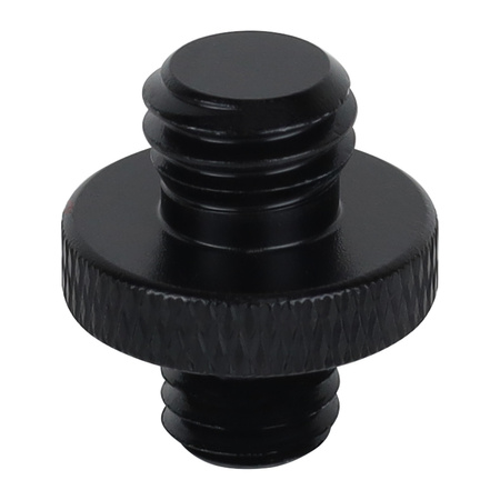 Adapter tuleja redukcja 3/8" na M8 statywowa czarna statyw lampy 18 mm