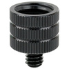 Adapter M12 żeński na 1/4" męski przejściówka aluminiowa do kamer statywów