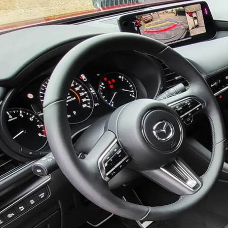 Folia do Mazda 3 2023 - 2025 na zegary - MATOWA