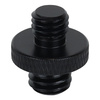 Adapter tuleja redukcja 3/8" na M8 statywowa czarna statyw lampy 18 mm